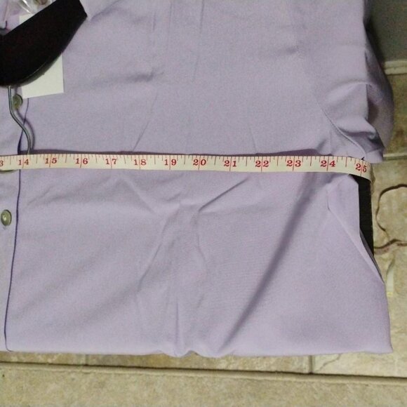 Sewn + Seen Lilac Long Sleeve Button Down Blouse NWT Size L - Picture 8 of 8